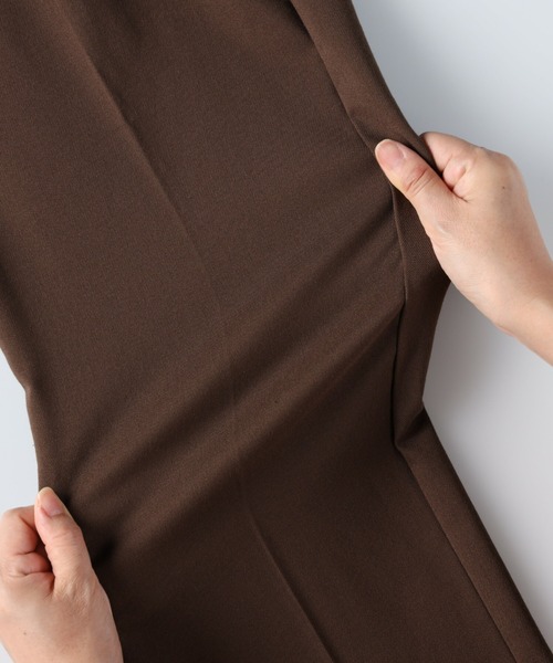 BACK NUMBER（バックナンバー）の「【BACK NUMBER】「BENRY」WARMトラウザーイージーパンツ（スラックス・メンズ・ブラック/ブラウン/チャコールグレー×ブラック/ベージュ・XL/L/M/S）」の16枚目の写真