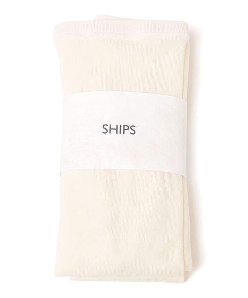 SHIPS（シップス）の「カラータイツ（タイツ/ストッキング・レディース・ブラック/ダークグレー/オフホワイト/エンジ・ONE SIZE）」の2枚目の写真