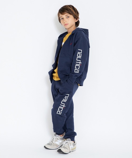 NAUTICA(ノーティカ)の「【NAUTICA/ノーティカ】ミニ裏毛ロングパンツ(その他パンツ・キッズ・ネイビー/杢グレー・140/150/130/120)」の5枚目の写真