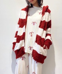 gelato pique | 【クリスマス】ジェラート2ボーダーパーカ(ルームウェア/パジャマ)