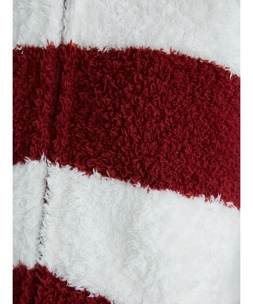 gelato pique（ジェラートピケ）の「【クリスマス】ジェラート2ボーダーパーカ（ルームウェア/パジャマ・レディース・ミント/レッド・FREE）」の20枚目の写真