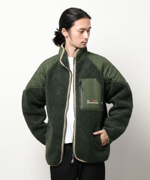 MANASTASH（マナスタッシュ）の「MANASTASH/マナスタッシュ　MT.GORILLA JKT 21（ブルゾン・メンズ・オリーブ/ライトブラウン/その他1・MEDIUM/LARGE/X-LARGE）」の9枚目の写真