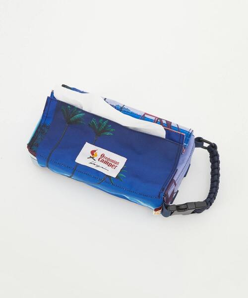 MEN'S MELROSE（メンズメルローズ）の「Oregonian Camper 別注  HIROSHI NAGAI  Ｃollaboration ボックスティッシュケース（アウトドアグッズ・メンズ・ブルー系その他・9）」の2枚目の写真