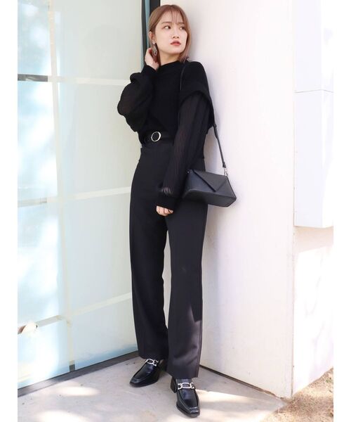 MURUA（ムルーア）の「ミニショルダーバッグ（ショルダーバッグ・レディース・ホワイト/ブラック・FREE）」の5枚目の写真