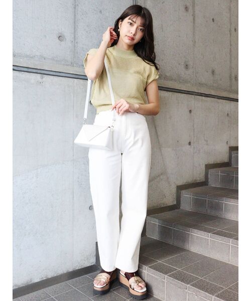 MURUA（ムルーア）の「ミニショルダーバッグ（ショルダーバッグ・レディース・ホワイト/ブラック・FREE）」の10枚目の写真