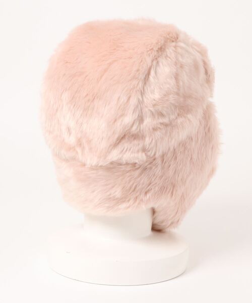 VIBGYOR Women（ヴィブジョー　ウィメン）の「【six mouse】ファーフライトキャップ（キャップ・レディース・グレー/ピンク/モカ/アイボリー・FREE）」の5枚目の写真