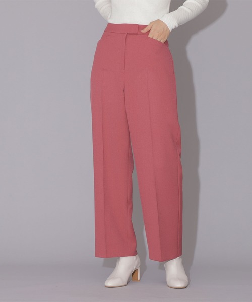 NATURAL BEAUTY BASIC(ナチュラルビューティーベーシック)の「カラーツイルストレートパンツ(その他パンツ・レディース・ラベンダー/グレー/ピンク・MEDIUM/SMALL)」の18枚目の写真