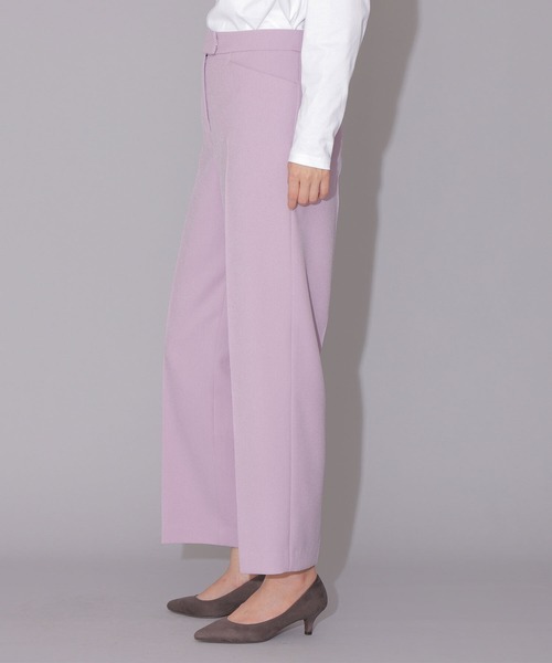 NATURAL BEAUTY BASIC(ナチュラルビューティーベーシック)の「カラーツイルストレートパンツ(その他パンツ・レディース・ラベンダー/グレー/ピンク・MEDIUM/SMALL)」の11枚目の写真