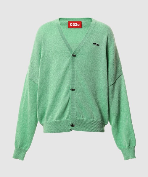 032c(ゼロスリーツーシー)の「ST. MARKS CARDIGAN(カーディガン/ボレロ・メンズ・グリーン系その他・M/XL)」の1枚目の写真