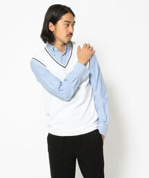 RAWLIFE | BACK SPIN!/バックスピン!/LOGO KNIT VEST(ベスト)