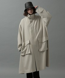 HARE | ボリュームネックスタンドコート(HARE)(ステンカラーコート)