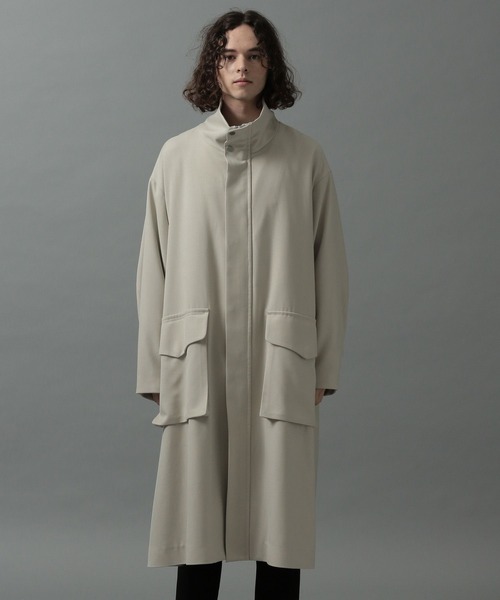 HARE（ハレ）の「ボリュームネックスタンドコート(HARE)（ステンカラー