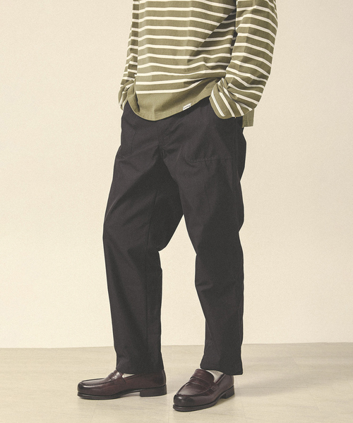 MONT KEMMEL（モンケメル）の「【MONTKEMMEL / モンケメル】別注 ワーク ベイカーパンツ（カーゴパンツ・メンズ・ライトブルー/アイボリー/カーキ/ブラック・46/48/50）」の14枚目の写真