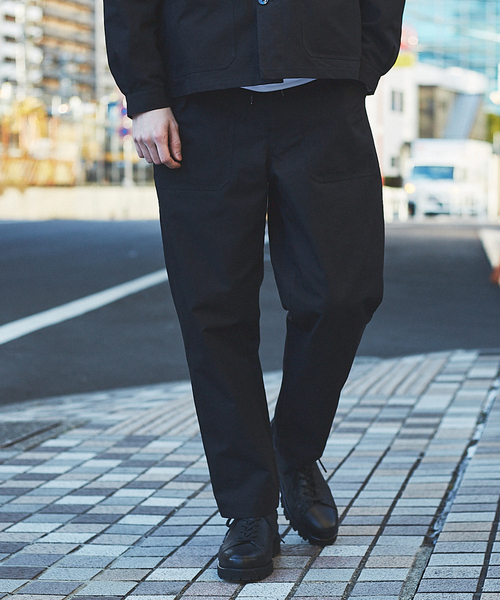 MONT KEMMEL（モンケメル）の「【MONTKEMMEL / モンケメル】別注 ワーク ベイカーパンツ（カーゴパンツ・メンズ・ライトブルー/アイボリー/カーキ/ブラック・46/48/50）」の21枚目の写真