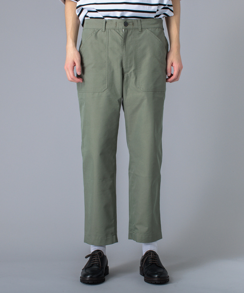 MONT KEMMEL（モンケメル）の「【MONTKEMMEL / モンケメル】別注 ワーク ベイカーパンツ（カーゴパンツ・メンズ・ライトブルー/アイボリー/カーキ/ブラック・46/48/50）」の10枚目の写真