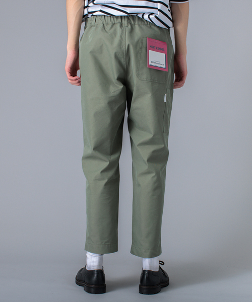 MONT KEMMEL（モンケメル）の「【MONTKEMMEL / モンケメル】別注 ワーク ベイカーパンツ（カーゴパンツ・メンズ・ライトブルー/アイボリー/カーキ/ブラック・46/48/50）」の8枚目の写真