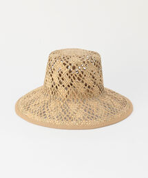 Santelli Francesca | 【SANTELLI FRANCESCA /サンテッリフランチェスカ 】透かし編みつば広HAT(ハット)