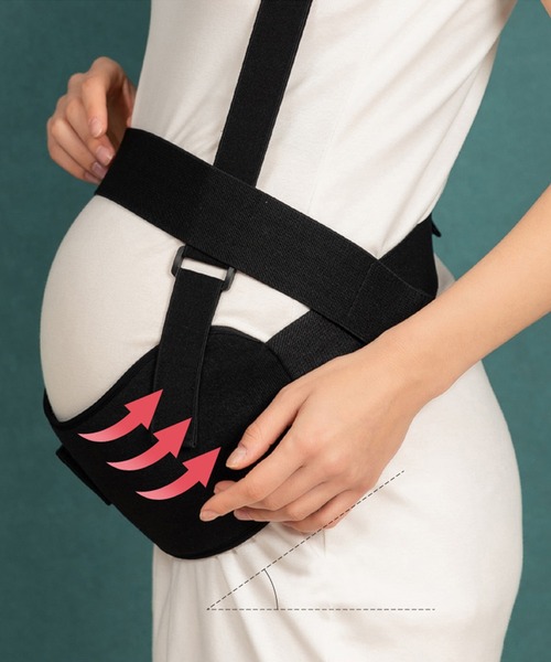 aimoha（アイモハ）の「マタニティお腹支えるサポートグッズ（マタニティウェア/グッズ・レディース・ブラック/ベージュ・X-LARGE/LARGE/MEDIUM）」の15枚目の写真