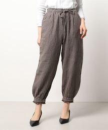 Samansa Mos2 | 裾ギャザーレース付パンツ(その他パンツ)