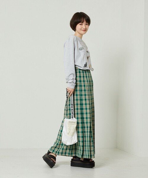 FREAK'S STORE（フリークスストア）の「9CATs ARTロンT（Tシャツ/カットソー・レディース・ホワイト/ライトグレー・ﾌﾘ-）」の13枚目の写真