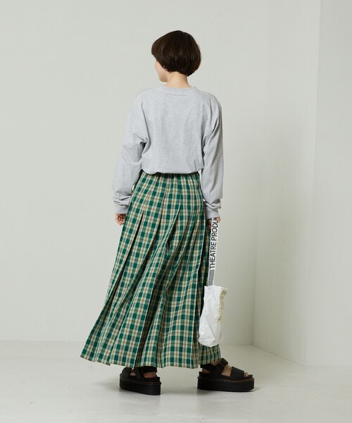 FREAK'S STORE（フリークスストア）の「9CATs ARTロンT（Tシャツ/カットソー・レディース・ホワイト/ライトグレー・ﾌﾘ-）」の9枚目の写真