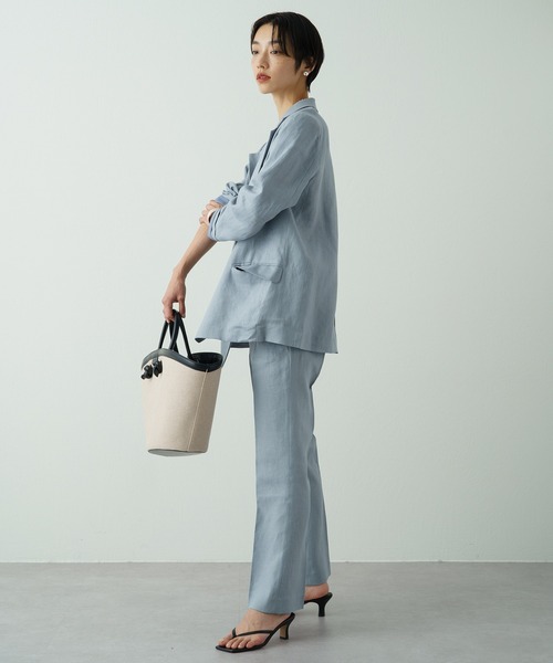 ☆専用☆【美品】ラウンジドレス　完売　リネンパンツ LOUNGEDRESS（ラウンジドレス）の「リネンパンツ（チノパンツ