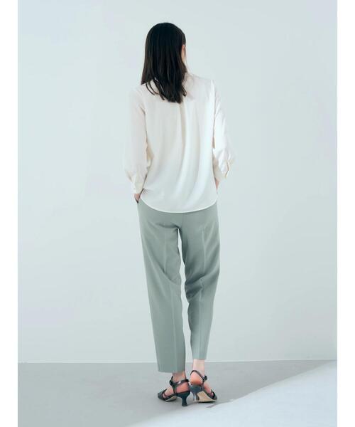 YECCA VECCA（イェッカヴェッカ）の「美脚タックパンツ①（その他パンツ・レディース・ネイビー/ミント・M）」の13枚目の写真