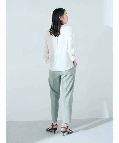 YECCA VECCA（イェッカヴェッカ）の「美脚タックパンツ①（その他パンツ・レディース・ネイビー/ミント・M）」の14枚目の写真