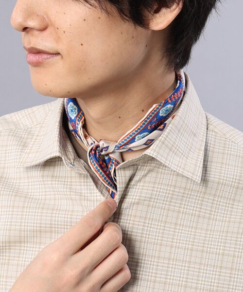 TAKEO KIKUCHI（タケオキクチ）の「◇イタリアンフラワー小紋ポケット