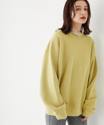 オーバーサイズ裏毛トレーナー＊