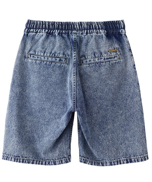 X-girl（エックスガール）の「CHEMICAL WASH EASY HALF PANTS