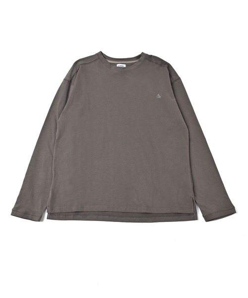 CIADAZ（チャダツ）の「ファインコットン ロングスリーブTシャツ（Tシャツ/カットソー・メンズ・ネイビー/ブラック/グレー・SMALL/LARGE/MEDIUM）」の5枚目の写真