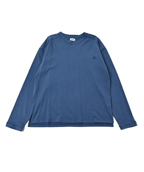 CIADAZ（チャダツ）の「ファインコットン ロングスリーブTシャツ（Tシャツ/カットソー・メンズ・ネイビー/ブラック/グレー・SMALL/LARGE/MEDIUM）」の6枚目の写真