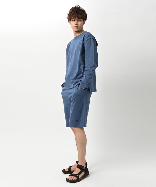 CIADAZ（チャダツ）の「ファインコットン ロングスリーブTシャツ（Tシャツ/カットソー・メンズ・ネイビー/ブラック/グレー・SMALL/LARGE/MEDIUM）」の12枚目の写真
