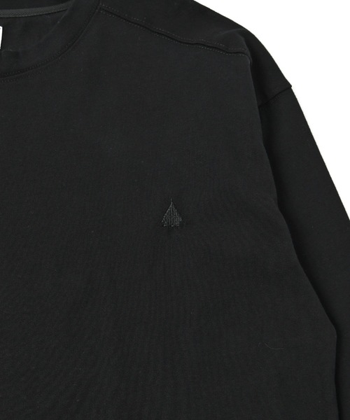 CIADAZ（チャダツ）の「ファインコットン ロングスリーブTシャツ（Tシャツ/カットソー・メンズ・ネイビー/ブラック/グレー・SMALL/LARGE/MEDIUM）」の13枚目の写真