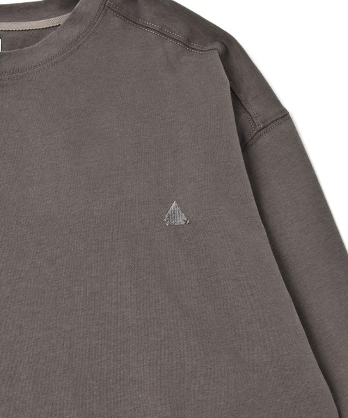 CIADAZ（チャダツ）の「ファインコットン ロングスリーブTシャツ（Tシャツ/カットソー・メンズ・ネイビー/ブラック/グレー・SMALL/LARGE/MEDIUM）」の14枚目の写真