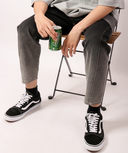 FUNALIVE（ファンアライブ）の「milimili 裾グラデサルエルデニムパンツ（デニムパンツ・メンズ・ブラック/インディゴブルー・FREE）」の16枚目の写真