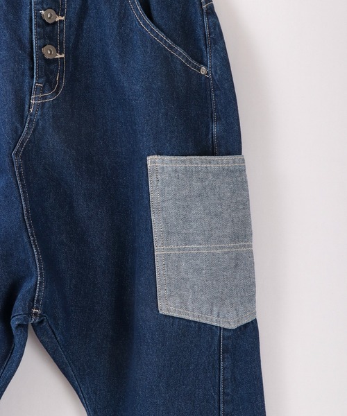 FUNALIVE（ファンアライブ）の「milimili 裾グラデサルエルデニムパンツ（デニムパンツ・メンズ・ブラック/インディゴブルー・FREE）」の19枚目の写真