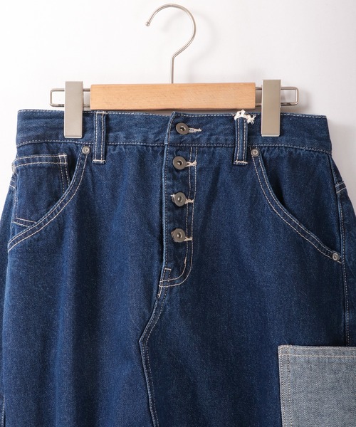 FUNALIVE（ファンアライブ）の「milimili 裾グラデサルエルデニムパンツ（デニムパンツ・メンズ・ブラック/インディゴブルー・FREE）」の21枚目の写真