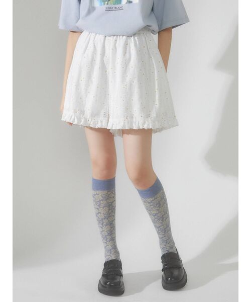 merry jenny(メリージェニー)の「daisyレースフレアキュロット(その他パンツ・レディース・オフホワイト/アイボリー・FREE)」の20枚目の写真