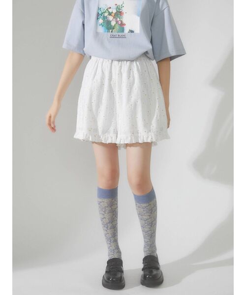 merry jenny(メリージェニー)の「daisyレースフレアキュロット(その他パンツ・レディース・オフホワイト/アイボリー・FREE)」の21枚目の写真