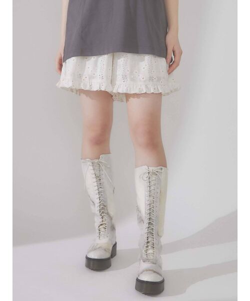merryjenny レースキュロット メリージェニー merry jenny レースキュロット （ブラック