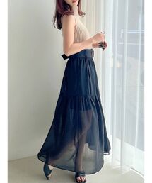 RESEXXY | シアースリットスカート(スカート)