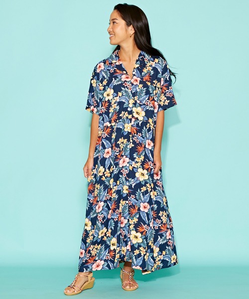 Kahiko プワナアロハシャツワンピース シャツワンピース Kahiko カヒコ のファッション通販 Zozotown