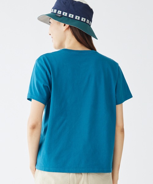 L.L.Bean(エルエルビーン)の「サタデーTシャツ、半袖 クルーネック 米国フィット・レギュラー(Tシャツ/カットソー・レディース・ホワイト/ターコイズブルー/レッド・SMALL/MEDIUM/LARGE/X-SMALL)」の15枚目の写真