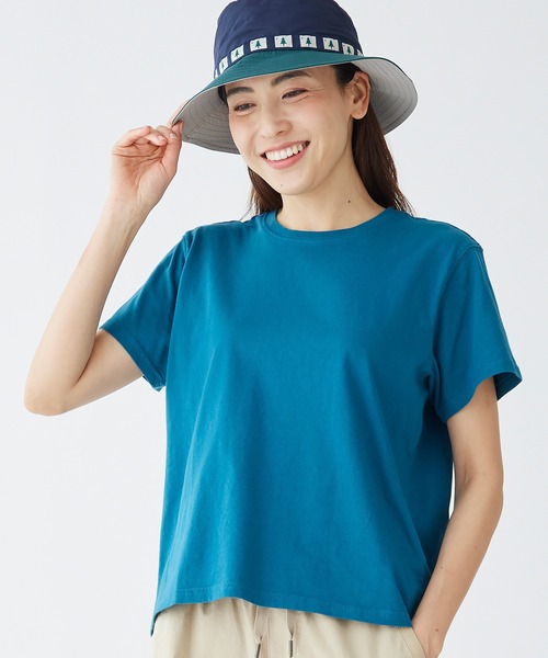 L.L.Bean(エルエルビーン)の「サタデーTシャツ、半袖 クルーネック 米国フィット・レギュラー(Tシャツ/カットソー・レディース・ホワイト/ターコイズブルー/レッド・SMALL/MEDIUM/LARGE/X-SMALL)」の13枚目の写真
