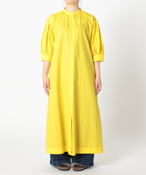 クリステンセン イエロー　シャツ　ワンピース trim_fce_item6516862e050a3.jpg