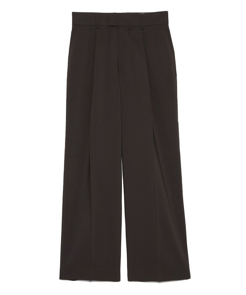 Mila Owen（ミラオーウェン）の「タックデザインボリュームワイドパンツ（その他パンツ・レディース・ベージュ/ピンクベージュ/チャコールグレー・0/1）」の16枚目の写真