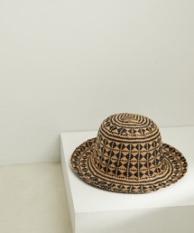 SALON adam et rope' | 【Paesaggio Della Toscana】PAPER HAT(BEIGE MIX)(ハット)