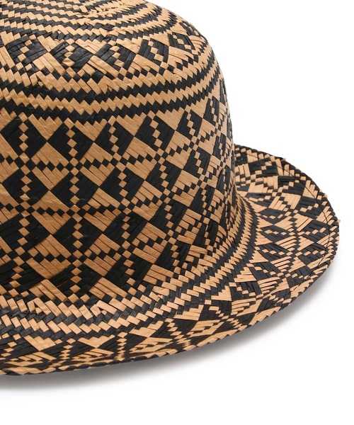 SALON adam et rope'(サロン アダム エ ロペ)の「【Paesaggio Della Toscana】PAPER HAT(BEIGE MIX)(ハット・レディース・ベージュ・FREE)」の7枚目の写真